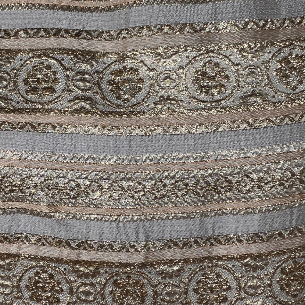 Custom made gold and metallic gold thread tunic top - Picture 8 of 11